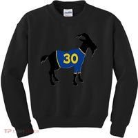 Goat 30 Basketball Jersey Kids Sweatshirt thumb 0