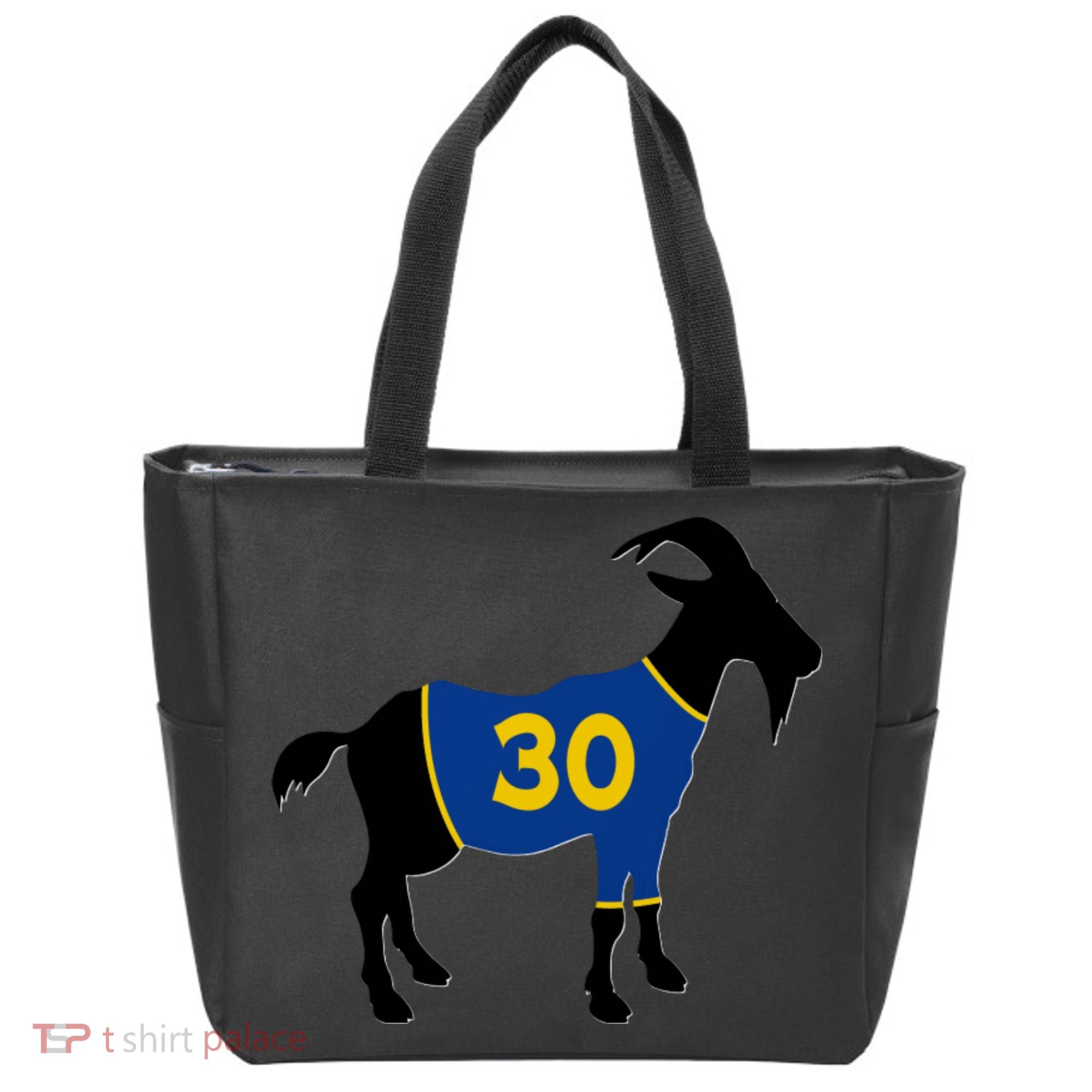 Goat 30 Basketball Jersey Tote Bag