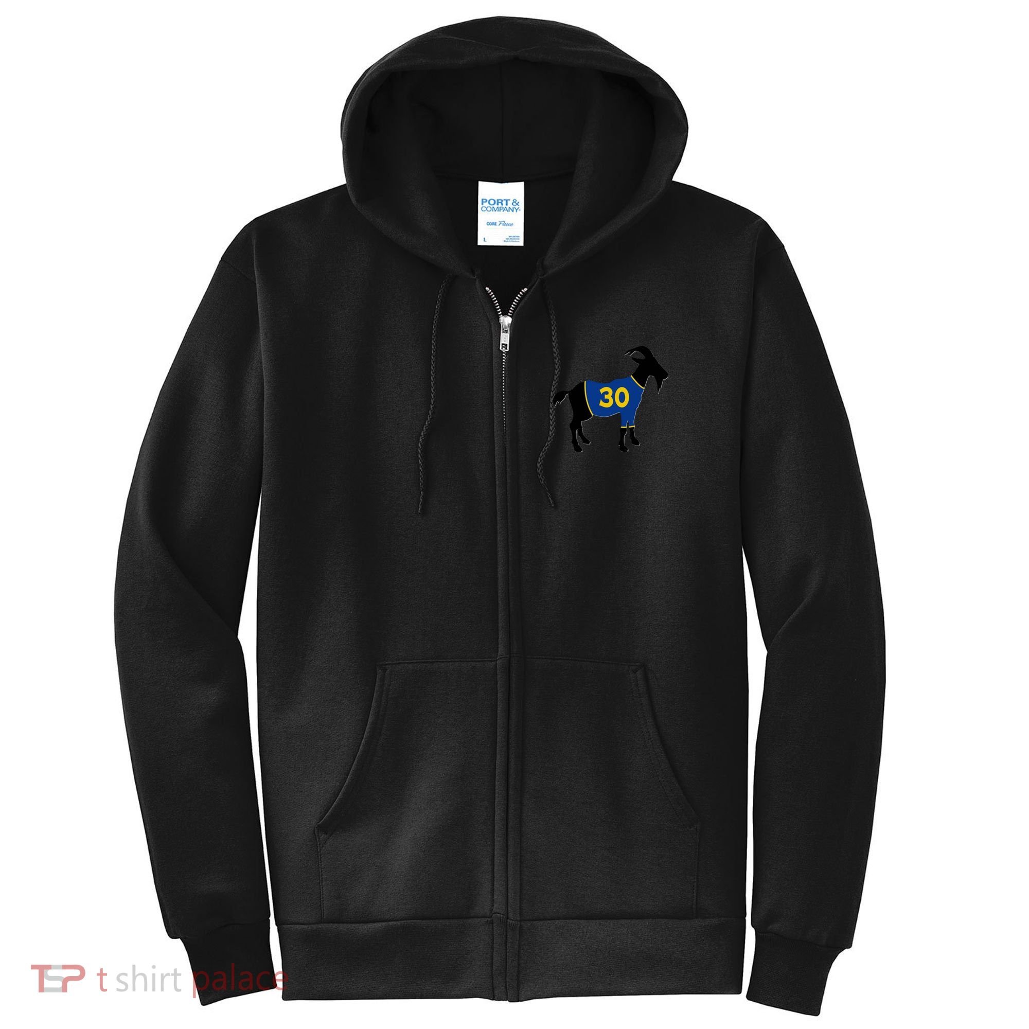 Goat 30 Basketball Jersey Full Zip Hoodie