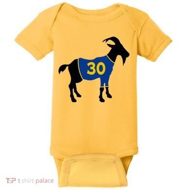 Goat 30 Basketball Jersey Baby Bodysuit