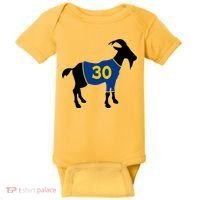 Goat 30 Basketball Jersey Baby Bodysuit thumb 0