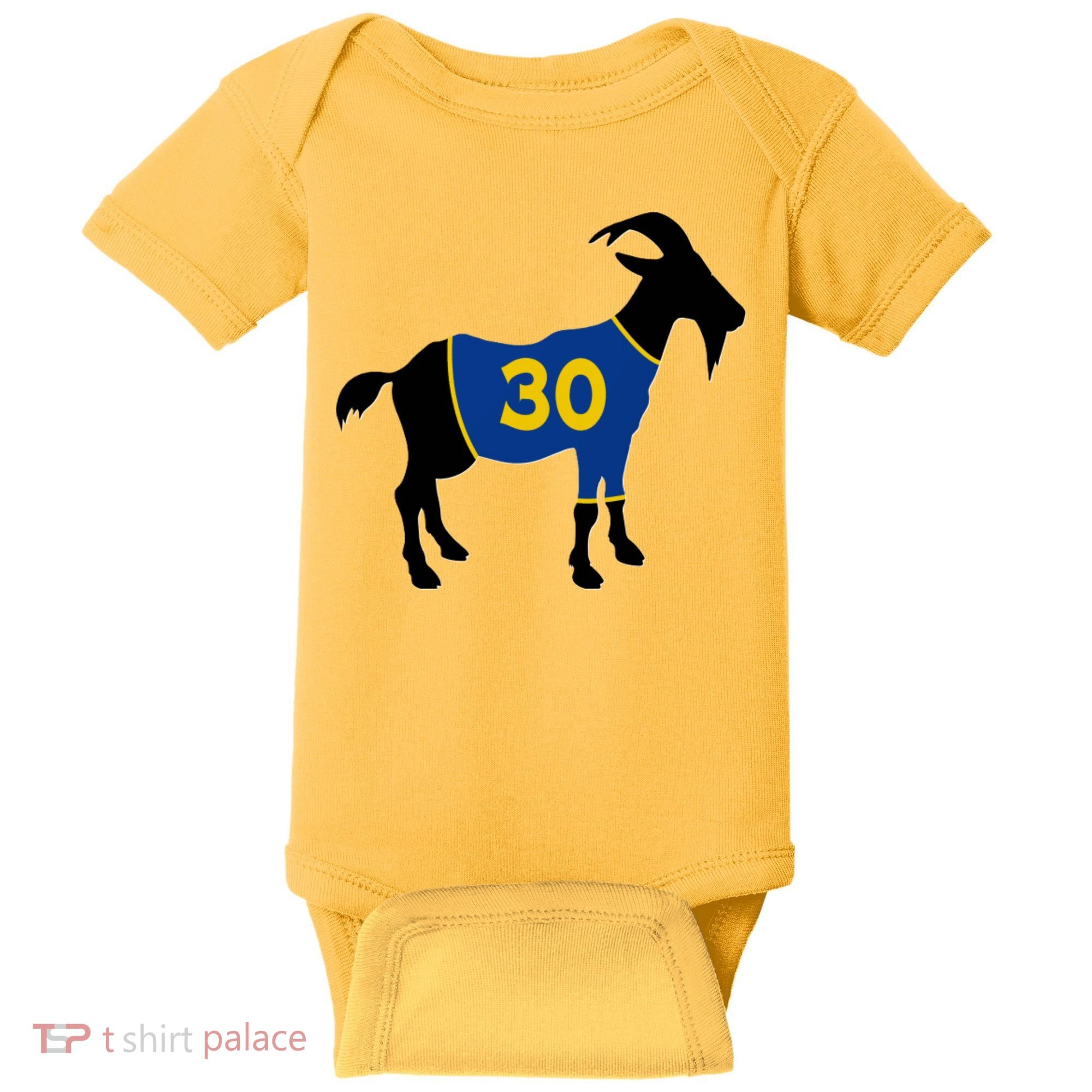 Goat 30 Basketball Jersey Baby Bodysuit
