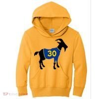 Goat 30 Basketball Jersey Kids Hoodie thumb 0