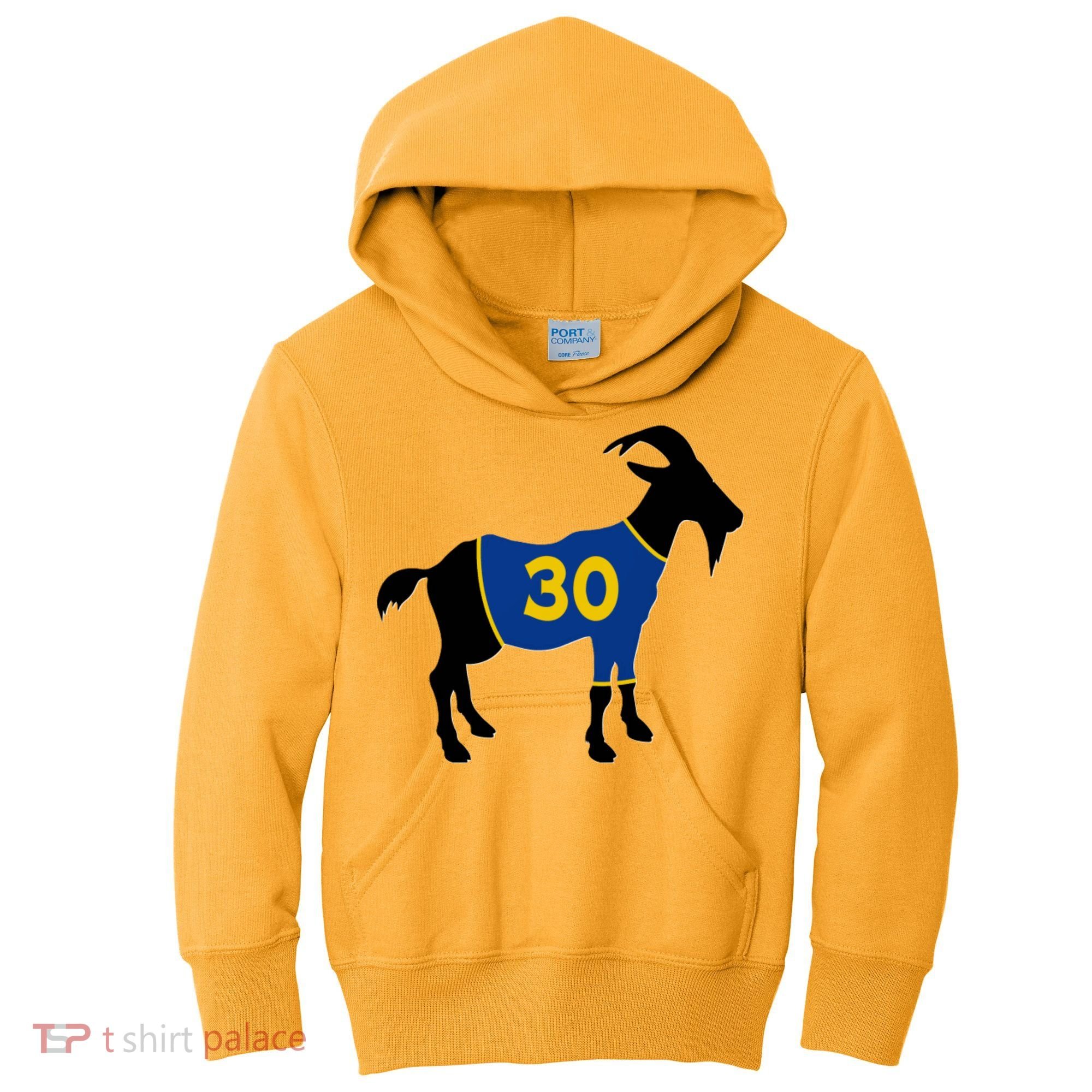 Goat 30 Basketball Jersey Kids Hoodie