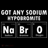 Science Chemistry Got Any Sodium Hypobromite NaBrO Coaster thumb 2