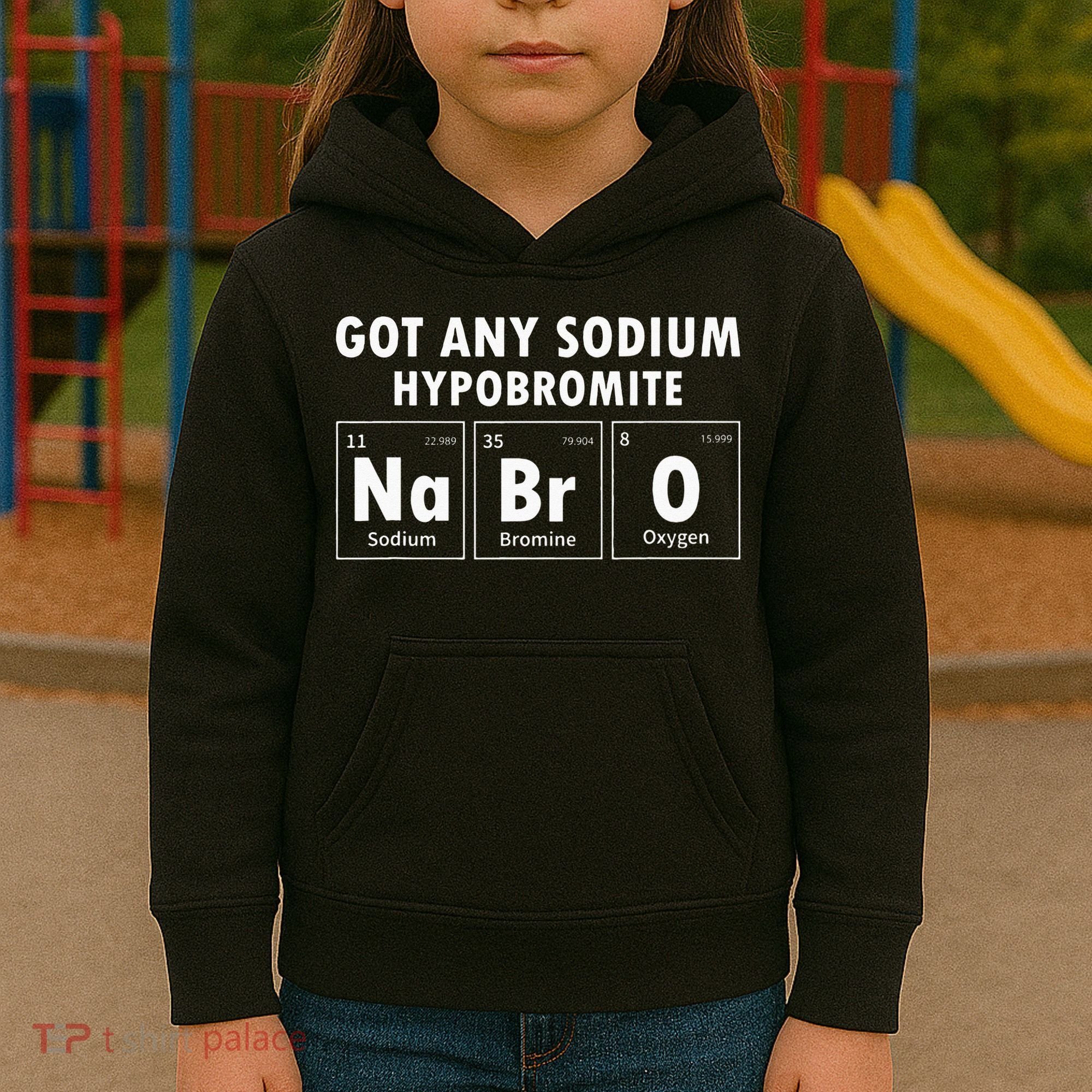 Science Chemistry Got Any Sodium Hypobromite NaBrO Kids Hoodie