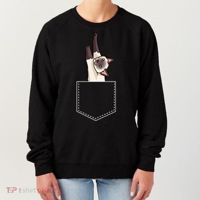 Siamese Cat Gift Love My Siamese Cat Funny Gift Women's Sweatshirt