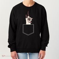 Siamese Cat Gift Love My Siamese Cat Funny Gift Women's Sweatshirt thumb 0