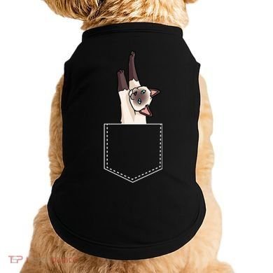Siamese Cat Gift Love My Siamese Cat Funny Gift Doggie Tank
