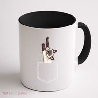 Siamese Cat Gift Love My Siamese Cat Funny Gift Coffee Mug thumb 1