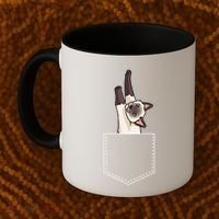 Siamese Cat Gift Love My Siamese Cat Funny Gift Coffee Mug thumb 2