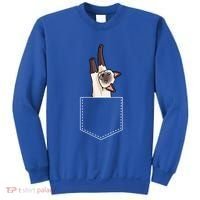 Siamese Cat Gift Love My Siamese Cat Funny Gift Sweatshirt thumb 0