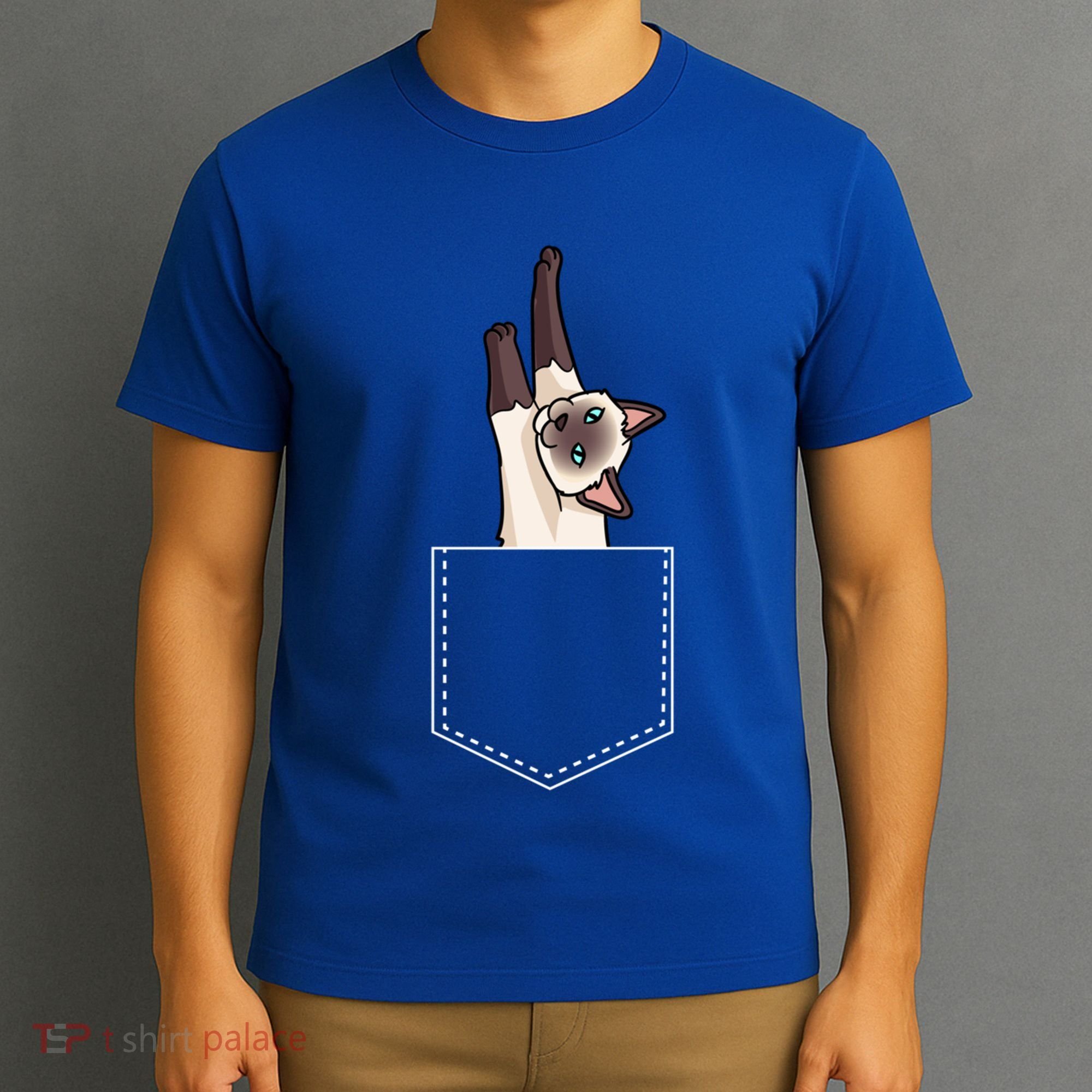 Siamese Cat Gift Love My Siamese Cat Funny Gift T-Shirt