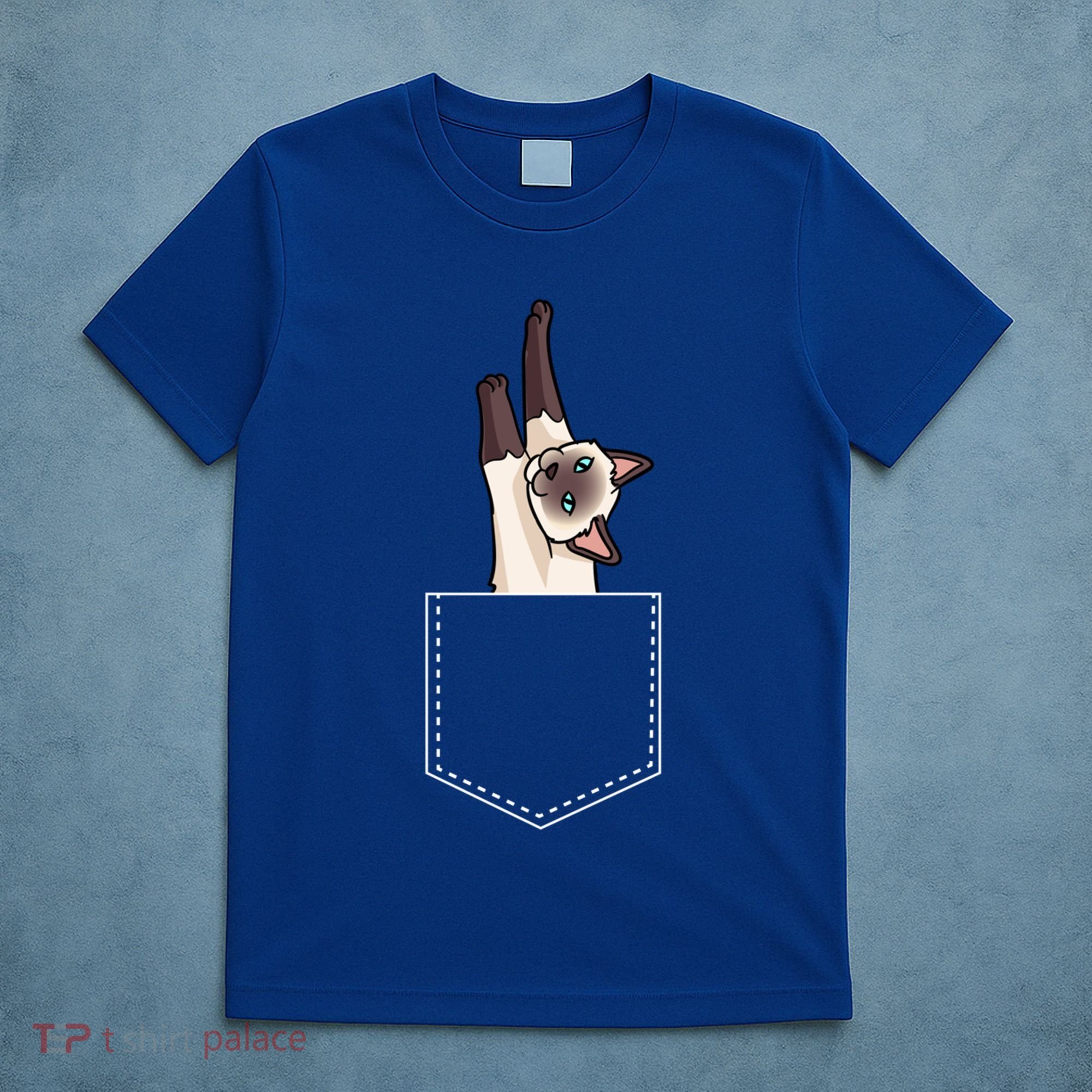 Siamese Cat Gift Love My Siamese Cat Funny Gift T-Shirt