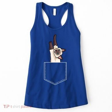 Siamese Cat Gift Love My Siamese Cat Funny Gift Women's Tank Top