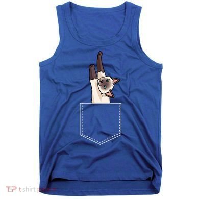 Siamese Cat Gift Love My Siamese Cat Funny Gift Tank Top