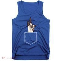 Siamese Cat Gift Love My Siamese Cat Funny Gift Tank Top thumb 0