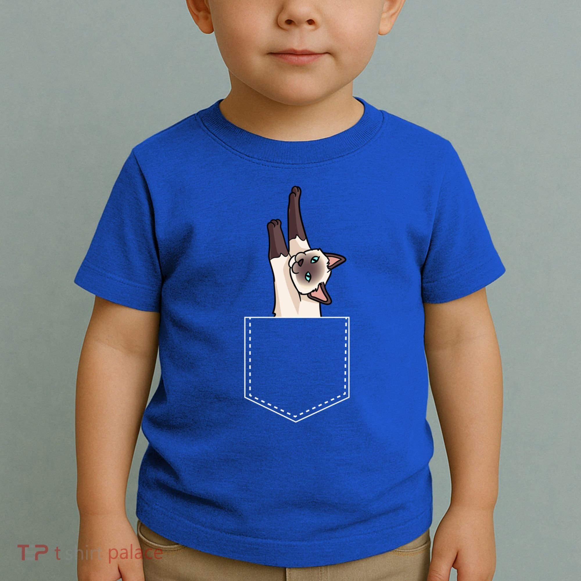 Siamese Cat Gift Love My Siamese Cat Funny Gift Toddler T-Shirt