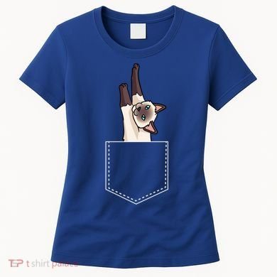 Siamese Cat Gift Love My Siamese Cat Funny Gift Women's T-Shirt