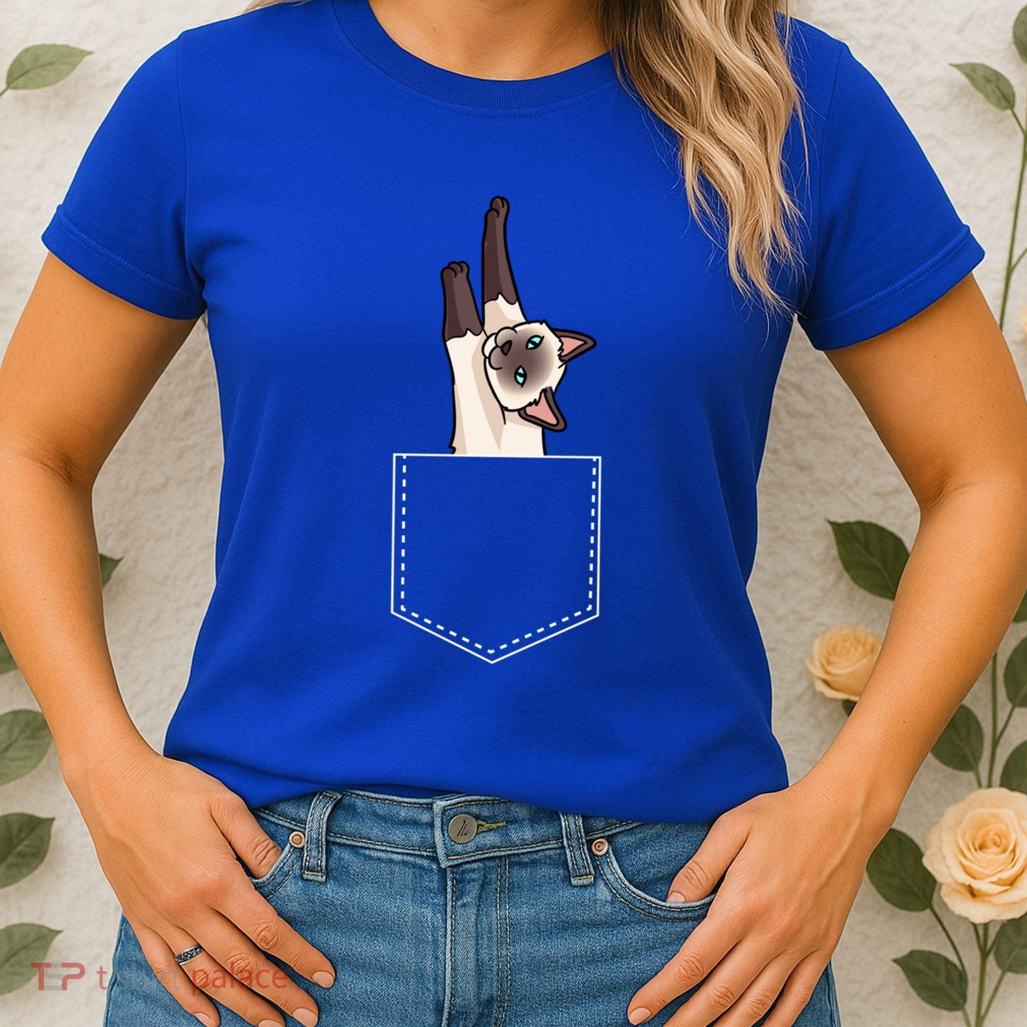 Siamese Cat Gift Love My Siamese Cat Funny Gift Women's T-Shirt