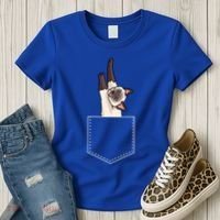 Siamese Cat Gift Love My Siamese Cat Funny Gift Women's T-Shirt thumb 3