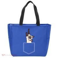Siamese Cat Gift Love My Siamese Cat Funny Gift Tote Bag thumb 0