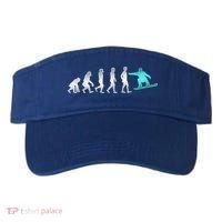 Snowboarding Cute Gift Evolution Of Snowboarder Gift Visor thumb 0