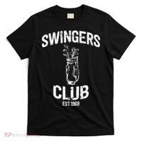 Swingers Club Golf Clubs Funny Golf Sarcastic Golfing T-Shirt thumb 0
