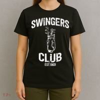 Swingers Club Golf Clubs Funny Golf Sarcastic Golfing T-Shirt thumb 4