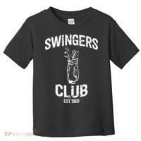 Swingers Club Golf Clubs Funny Golf Sarcastic Golfing Toddler T-Shirt thumb 0