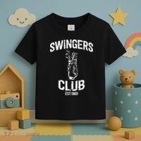 Swingers Club Golf Clubs Funny Golf Sarcastic Golfing Toddler T-Shirt thumb 3