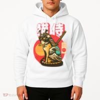 Samurai Cat Graphic Hoodie thumb 2