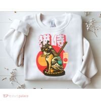 Samurai Cat Graphic Sweatshirt thumb 2
