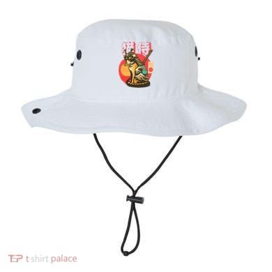 Samurai Cat Graphic Bucket Hat