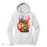 Samurai Cat Graphic Women's Hoodie thumb 0