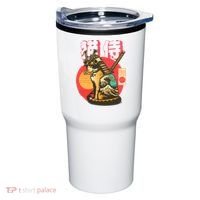 Samurai Cat Graphic Tumbler thumb 0