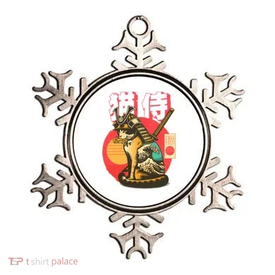 Samurai Cat Graphic Ornament