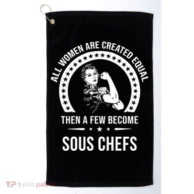 Sous Chef Gift Sous Chef Funny Gift Golf Towel