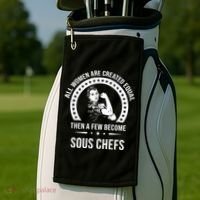 Sous Chef Gift Sous Chef Funny Gift Golf Towel thumb 2