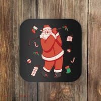 Santa Claus Golf Lover Holiday Coaster thumb 0