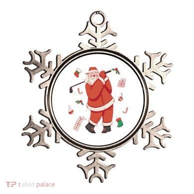 Santa Claus Golf Lover Holiday Ornament