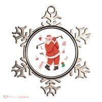 Santa Claus Golf Lover Holiday Ornament thumb 0
