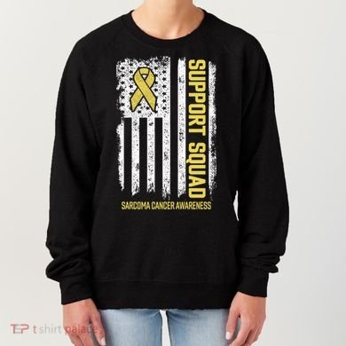 Sarcoma Cancer Gift Support Squad Sarcoma Cancer Awareness Gift Women's Sweatshirt