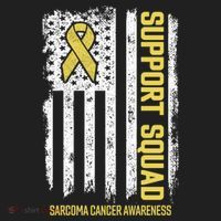 Sarcoma Cancer Gift Support Squad Sarcoma Cancer Awareness Gift Women's Sweatshirt thumb 2