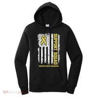 Sarcoma Cancer Gift Support Squad Sarcoma Cancer Awareness Gift Women's Hoodie thumb 0