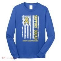 Sarcoma Cancer Gift Support Squad Sarcoma Cancer Awareness Gift Long Sleeve Shirt thumb 0