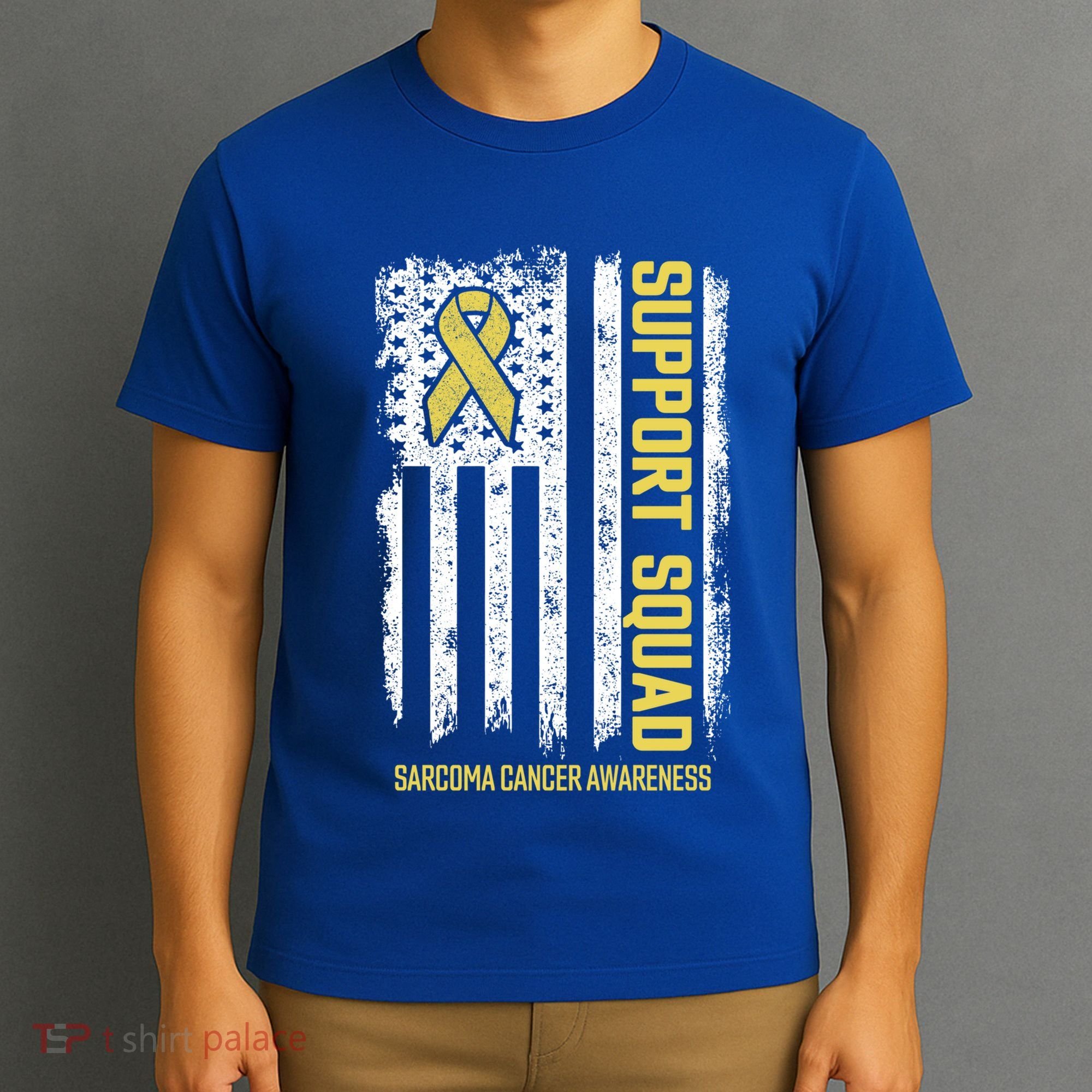 Sarcoma Cancer Gift Support Squad Sarcoma Cancer Awareness Gift T-Shirt
