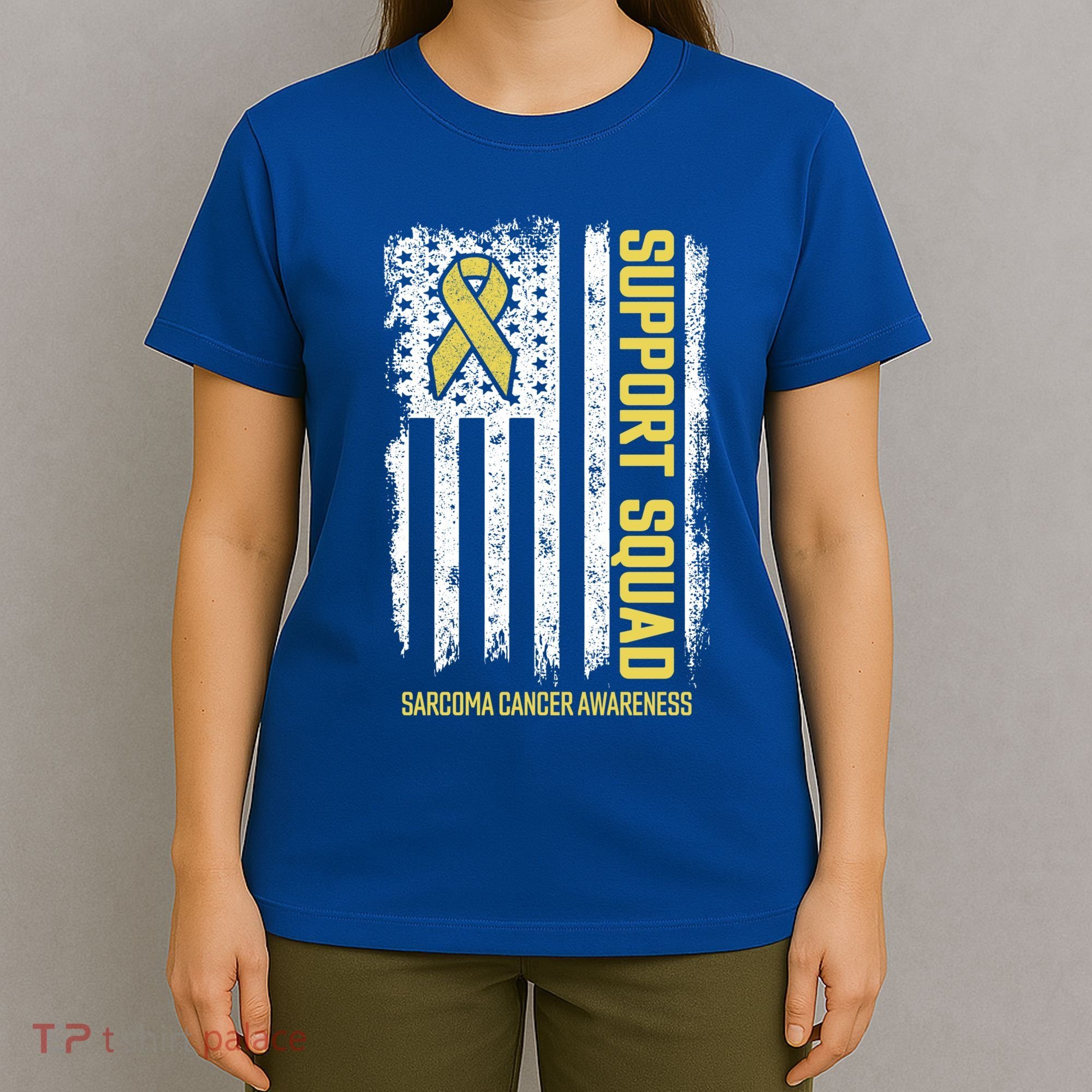 Sarcoma Cancer Gift Support Squad Sarcoma Cancer Awareness Gift T-Shirt