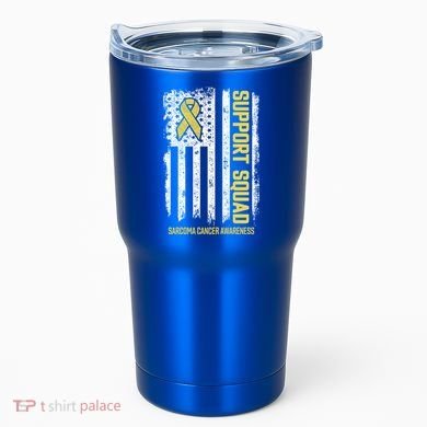 Sarcoma Cancer Gift Support Squad Sarcoma Cancer Awareness Gift Tumbler
