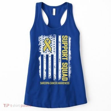 Sarcoma Cancer Gift Support Squad Sarcoma Cancer Awareness Gift Women's Tank Top